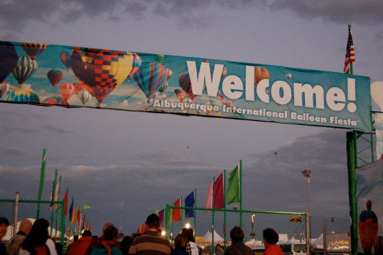 Abq Balloon Fiesta is an international affair