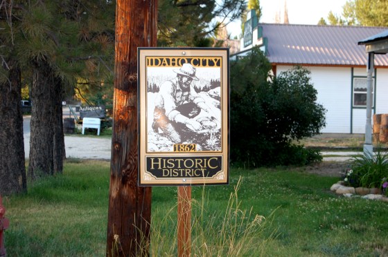 Idaho City Sign