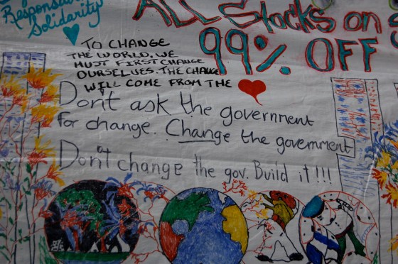 Wall Street Change Sign