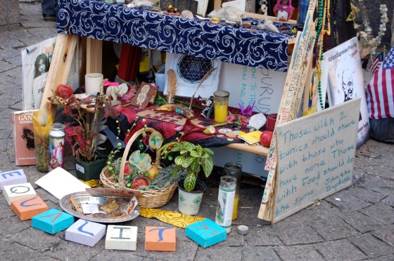Wall Street Community Altar