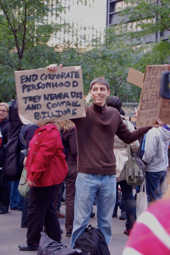 Wall Street Corporate Personhood