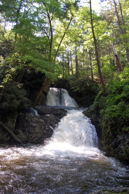 waterfall on the Tumbling Trails - nice basin at the bottom to dip your feet in