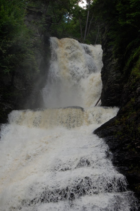 view during climb to top